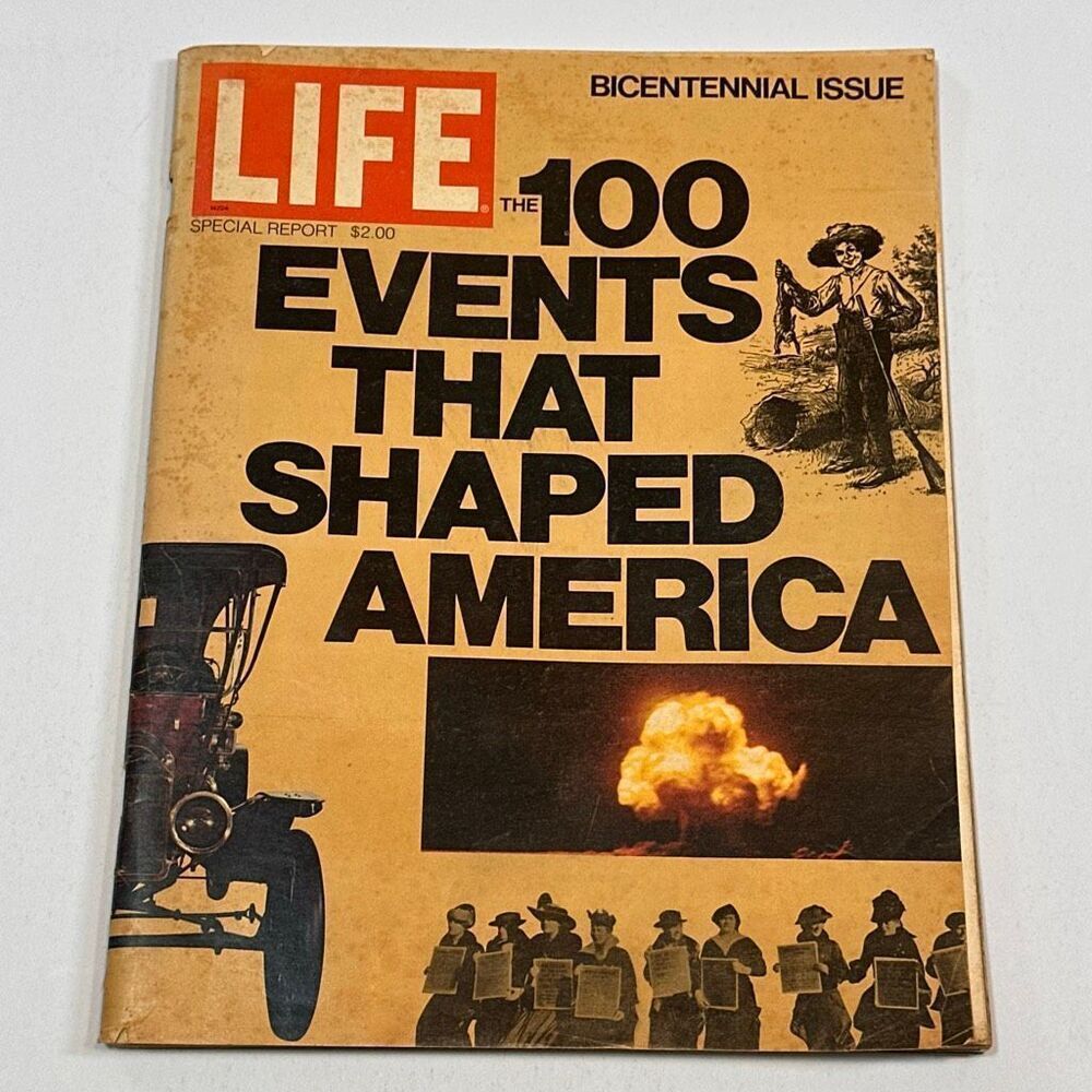 Vintage Life Magazine Bicentennial Issue 1975